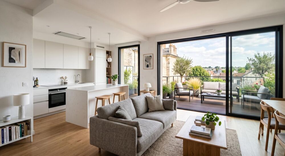 Vente Appartement **RARE:  4 PIÈCES LUMINEUX AVEC TERRASSES + PARKING IDÉALEMENT SITUÉ** Le plessis robinson