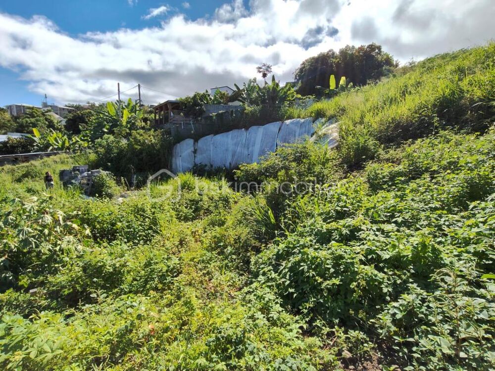 Vente Terrain Secteur Pichette - Terrain à bâtir de 508m² avec vue mer La possession