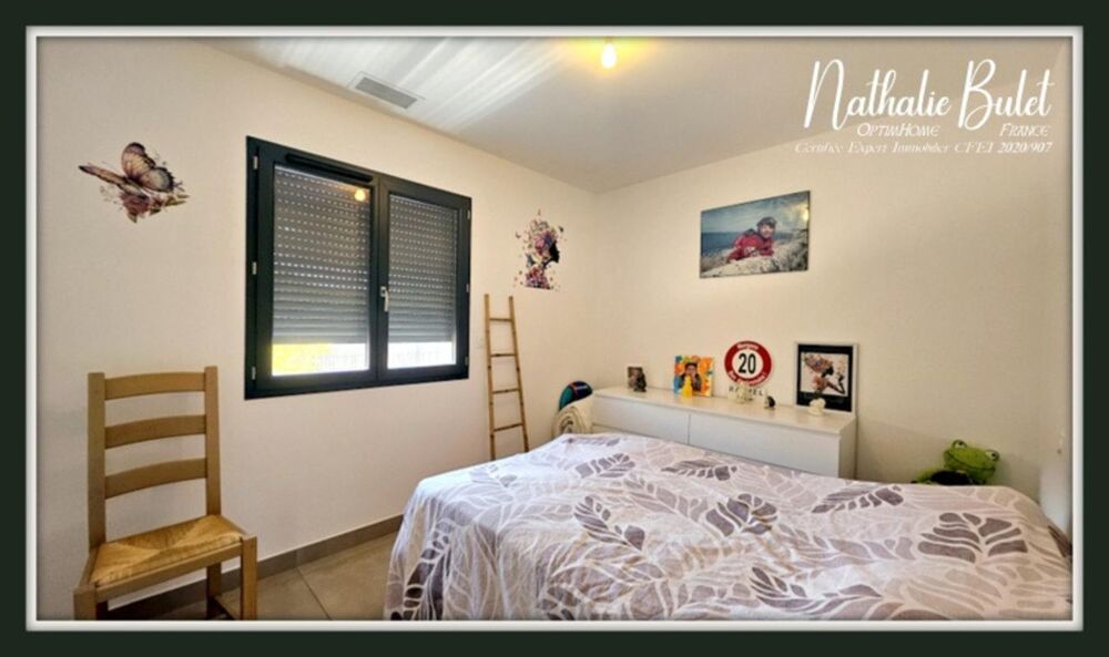 À VENDRE  MAISON RÉCENTE AVEC JARDIN ET GARAGE  CAZEDARNES (34460)