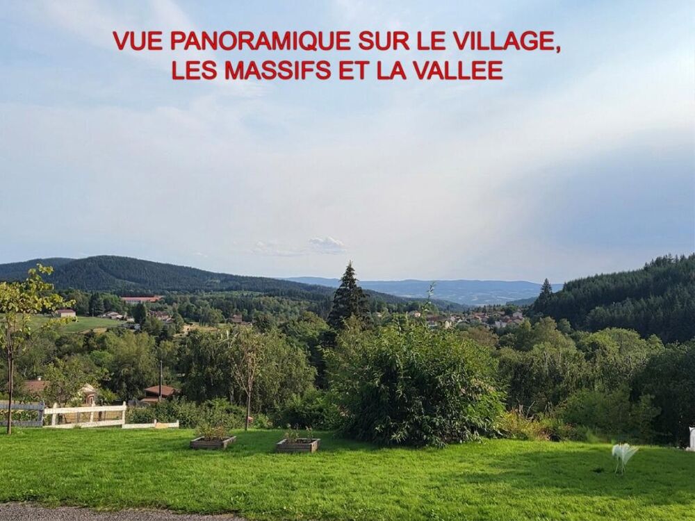 Vente Maison Maison Vollore Montagne 7 pièces palin-pied +/- 125 m2 avec garage et jardin Vollore montagne