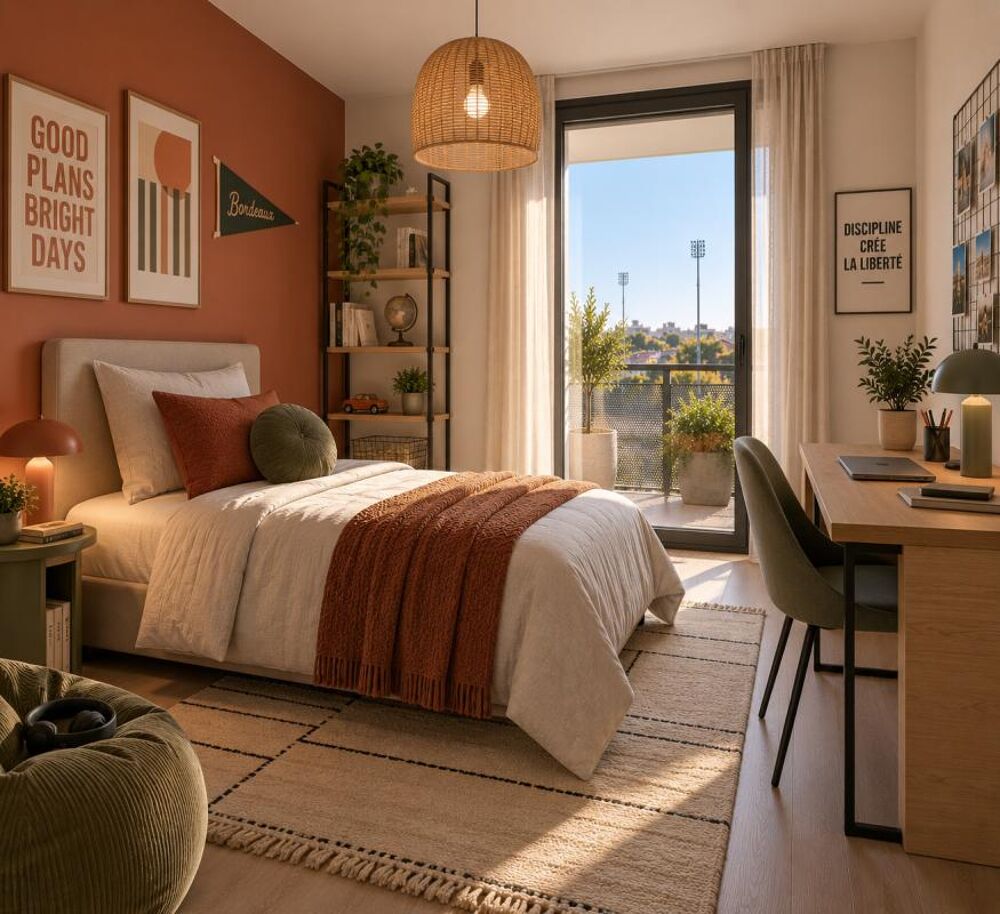 Vente Appartement T4 au dernier étage avec 38 m² d'extérieurs Begles
