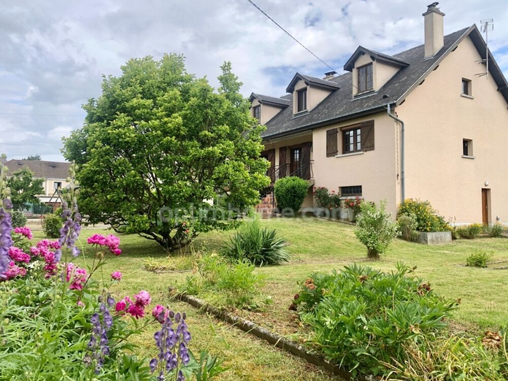 Maison individuelle  Vie de plain-pied  5 chambres possibles  Sous-sol complet  Terrain clos de 1 000 m²  Mouzon (proche Be