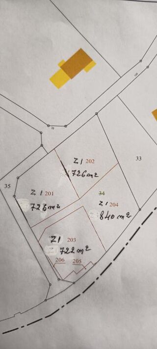  Terrain � vendre 728 m�