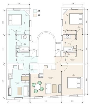  Appartement � vendre 6 pi�ces 103 m�