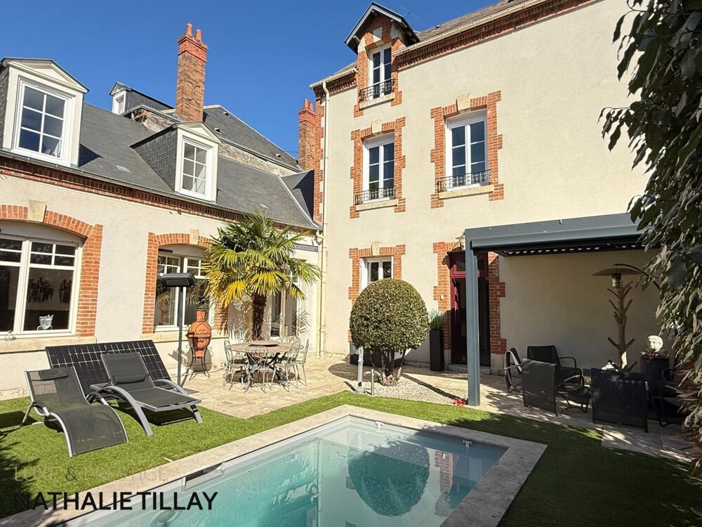 Vente Maison Orleans St Marceau, maison a vendre, jardin et piscine, climatisation, rénovée, parfait etat , coup de coeur Orleans