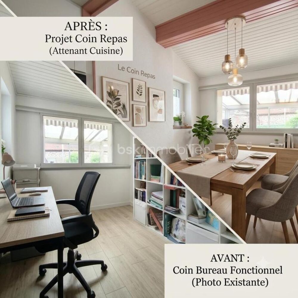 Vente Maison Maison 4 faces 130 m2 Fourques