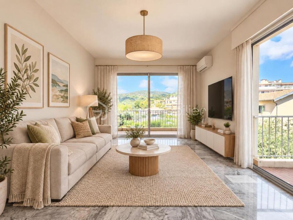 Vente Appartement 2 pièces de 55,5 m² – lumineux  - Haut de Cimiez / Rimiez Nice