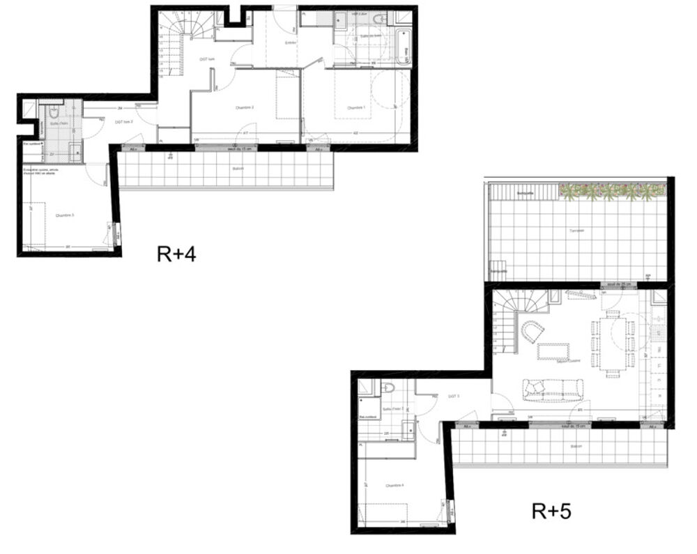Appartement a louer enghien-les-bains - 4 pièce(s) - 119 m2 - Surfyn
