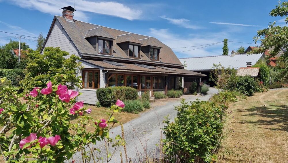 ? Coup de coeur à la campagne  Belle maison familiale 6 pièces de 140 m² avec véranda chauffée, dépendances, garages et jardin