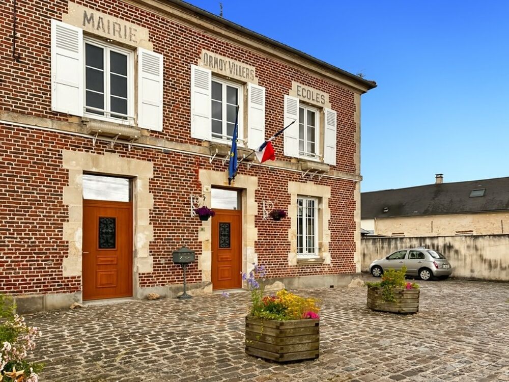 Vente Terrain Terrain constructible 335 m² à Ormoy-Villers à 5 minutes de Crepy en Valois– Façade 12 m  / 40 min de Paris Gare du Nord Ormoy villers