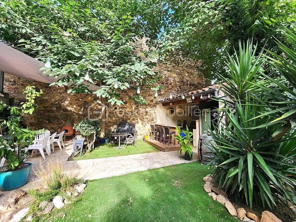 Maison vigneronne avec grand garage et jardin