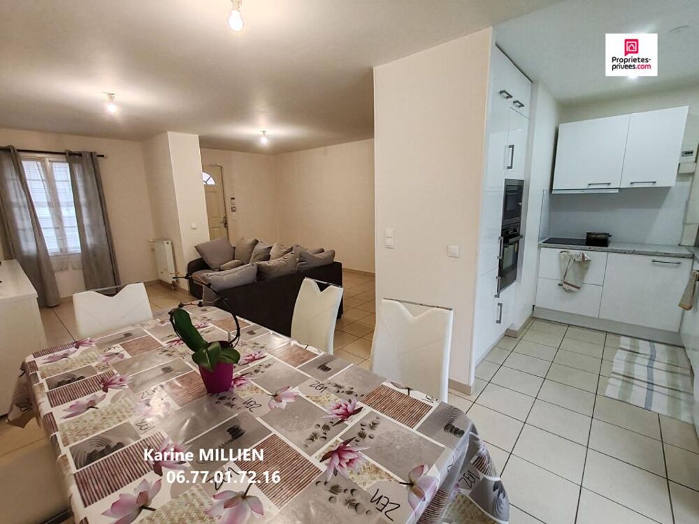 AUNAY SOUS CRECY 28500 Maison de plain-pied (avec vide sanitaire) - 3 chambres - Cabanon de jardin en dur - Terrain - 198000 HA