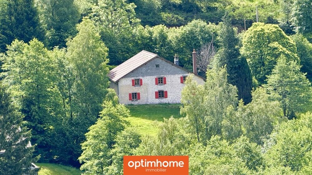 Vente Maison VENTRON – Ancienne ferme de montagne en pierre sur plus d'1 hectare de terrain – 140 m² habitables – Grange, caves et ruisseau Ventron