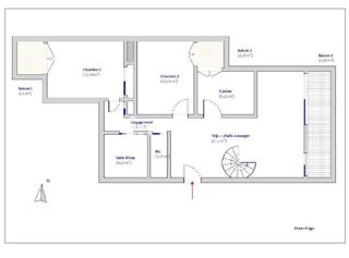  Appartement � vendre 3 pi�ces 82 m�