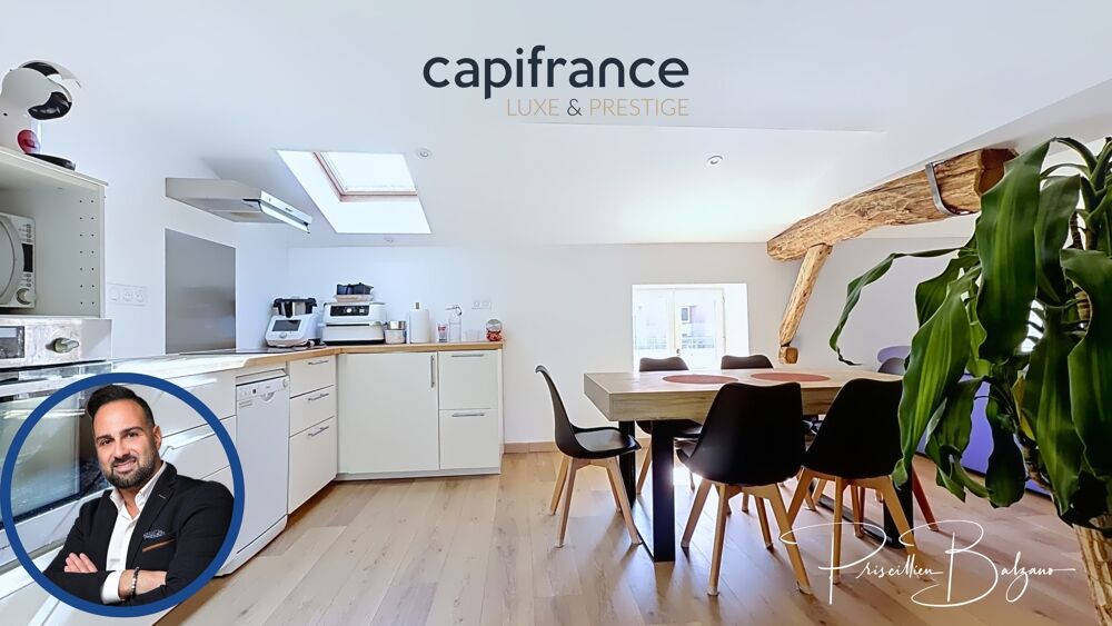 Vente Appartement Appartement à vendre 2 pièces GREZIEU LA VARENNE (69) GRÉZIEU-LA-VARENNE – T2 de 48 m² en hypercentre, dernier étage, charme et Grezieu la varenne