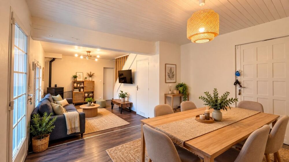 Vente Maison MONTATAIRE (60) – MAISON 3-4 PIECES EN PIERRE AVEC GRANDE COUR PRIVATIVE : LE CALME EN PLEIN CENTRE-VILLE ! Montataire
