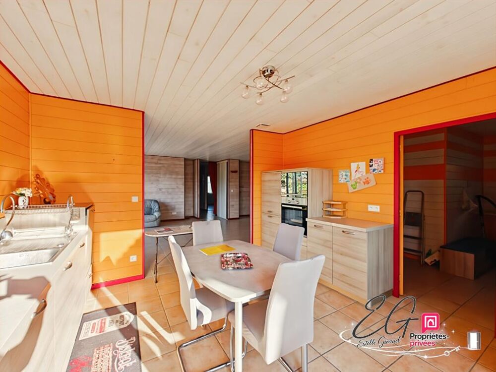 Maison ossature bois de plain-pied - 118 m² - Terrain 1 500 m² - DPE B - Accessible PMR