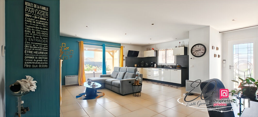 VILLEGLY : Villa de plain-pied avec piscine et jacuzzi