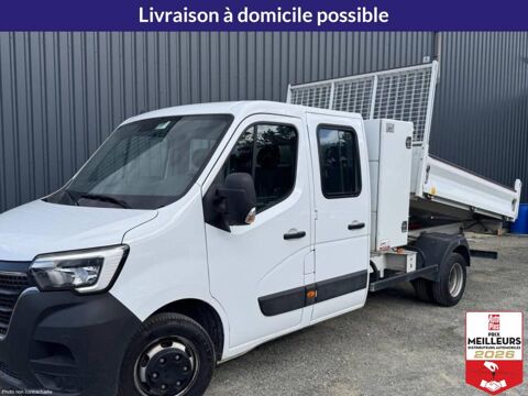 Renault Master 3T5 DOUBLE CABINE 6PL BENNE + COFFRE RJ 2.3 2023 occasion Lavau 10150