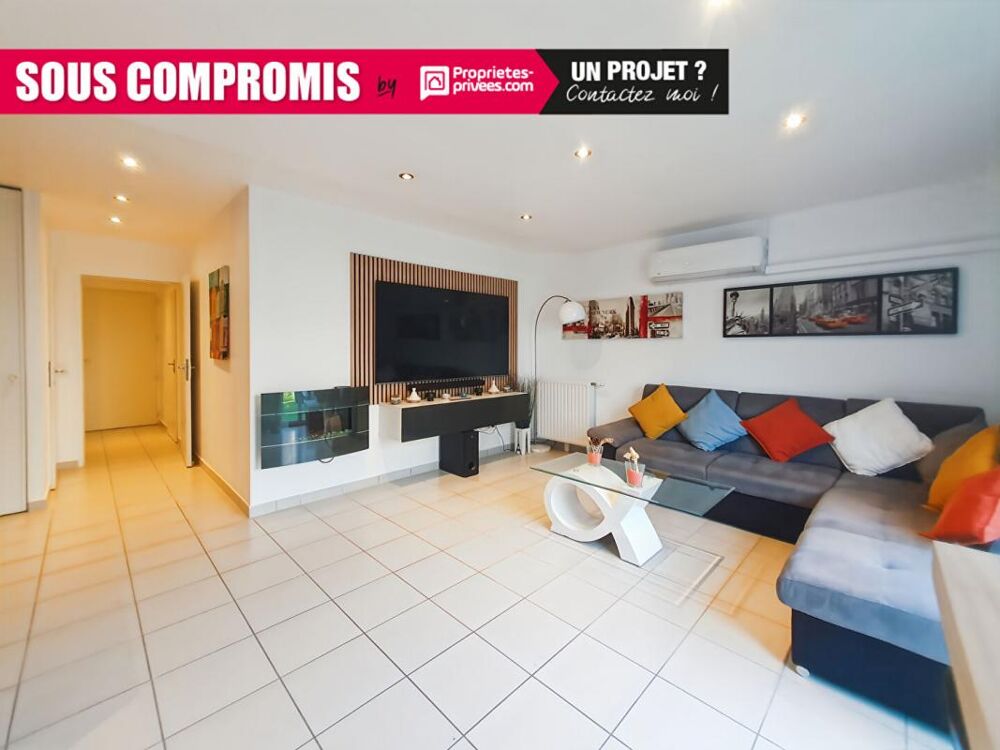 Maison récente climatisée à Angers offrant 85 m² habitables avec une terrasse