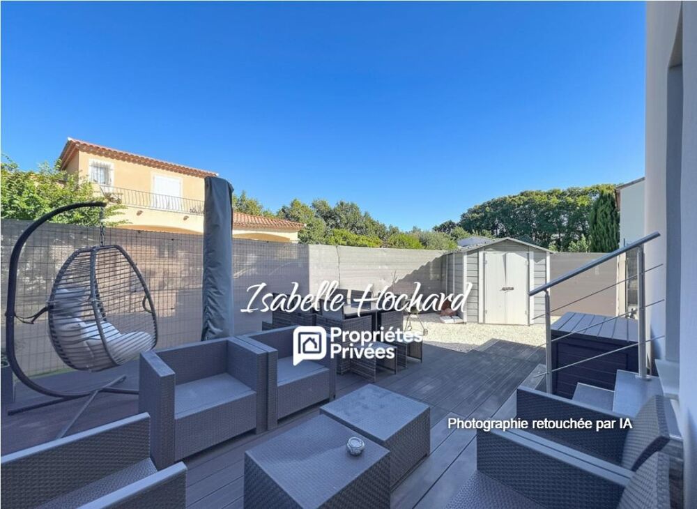 GARÉOULT MAISON RÉCENTE T4 DE 89 m² 3 CHAMBRES TERRAIN 315 m²