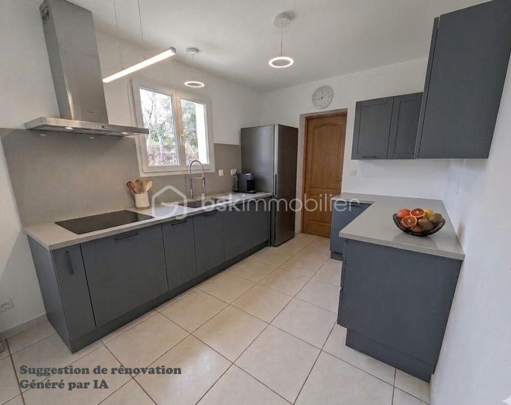 Vente Maison Pavillon de plain-pied de 110 m² sur une parcelle arborée de 1 339 m² Saint jean de la blaquiere