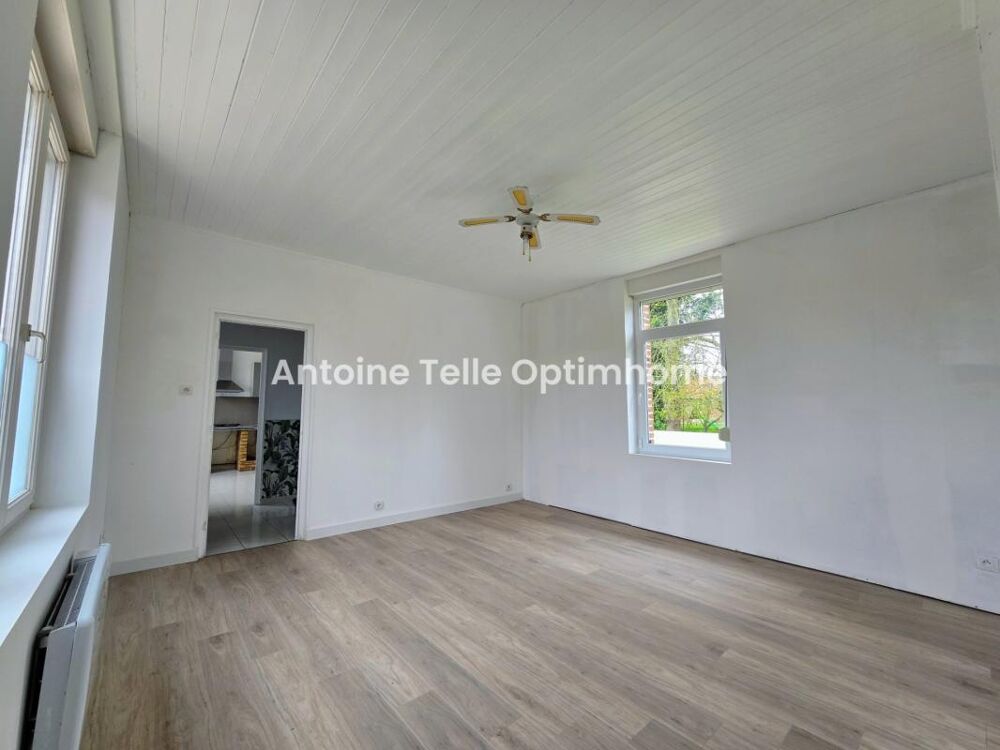 Saint Vaast en cambresis 59188 - Maison individuelle de 2 chambres avec jardin clos sur 335m²