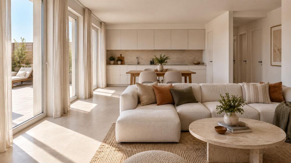 Vente Appartement BORDEAUX – T3 DE 75 M² AVEC MAGNIFIQUE TERRASSE DE 69 M² - PROCHE PARC BORDELAIS Bordeaux