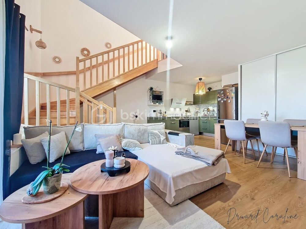 Grand T3 avec double balcon