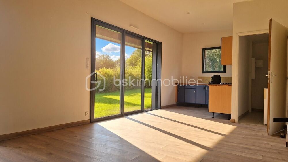 Maison en bois contemporaine de plain-pied