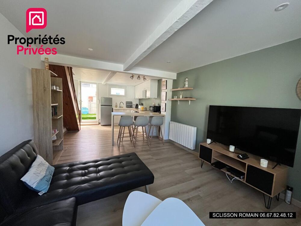 Vente Maison Maison de ville Meschers Sur Gironde 51 m2  avec patio sans travaux Meschers sur gironde