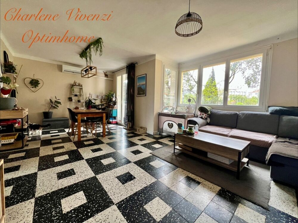 A vendre 3 pièces lumineux avec balcon, parking et cave - Perpignan (66)