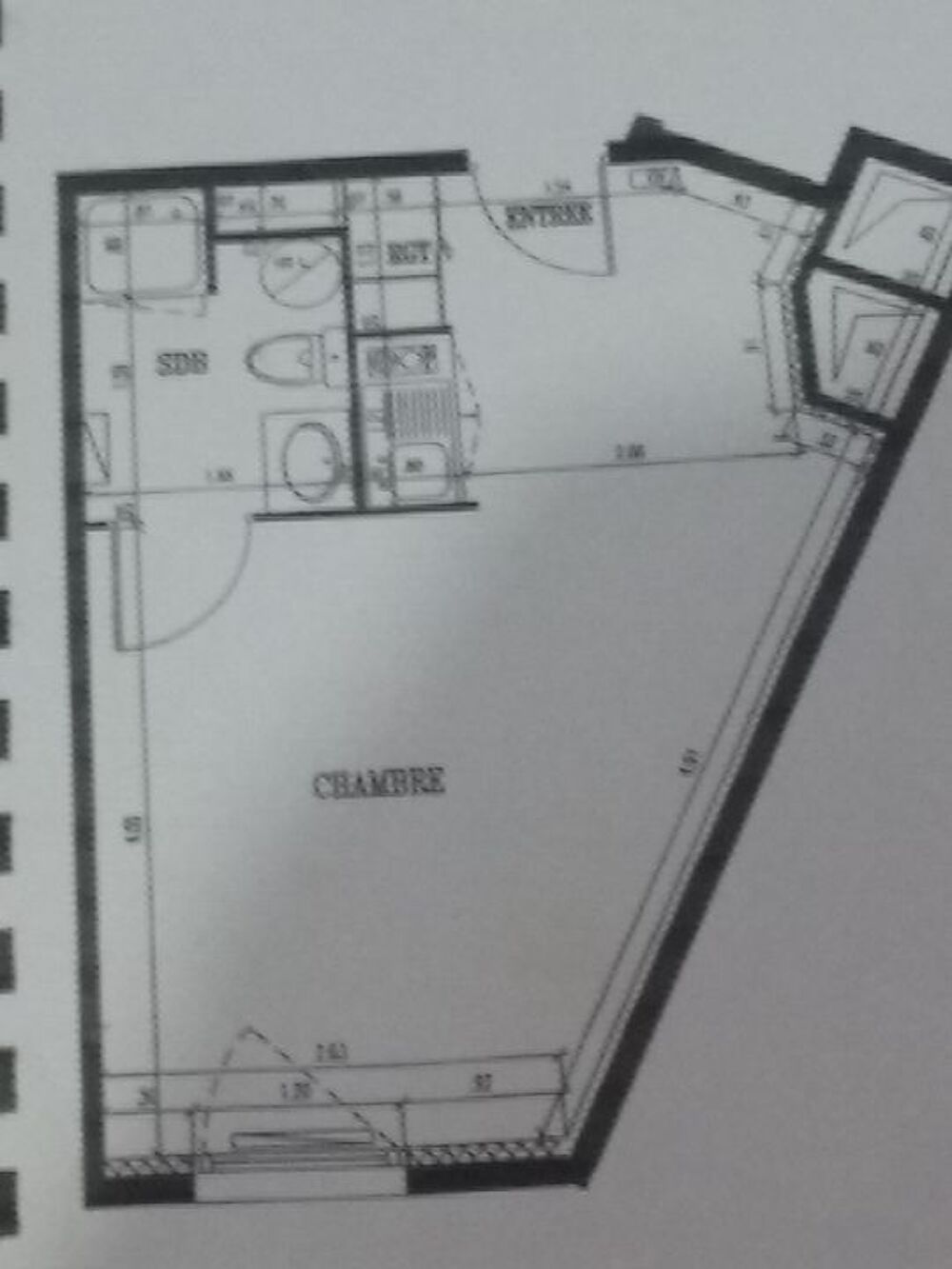 Location Appartement Studio de 26m2 à louer sur Lyon 03 Lyon 3