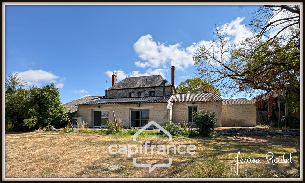 Vente Maison Maison en pierre familiale – 220 m² – 4 chambres – terrain de plus de 4 000 m² – Maisonneuve (86170) Maisonneuve