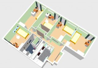  Appartement � louer 1 pi�ce 12 m�