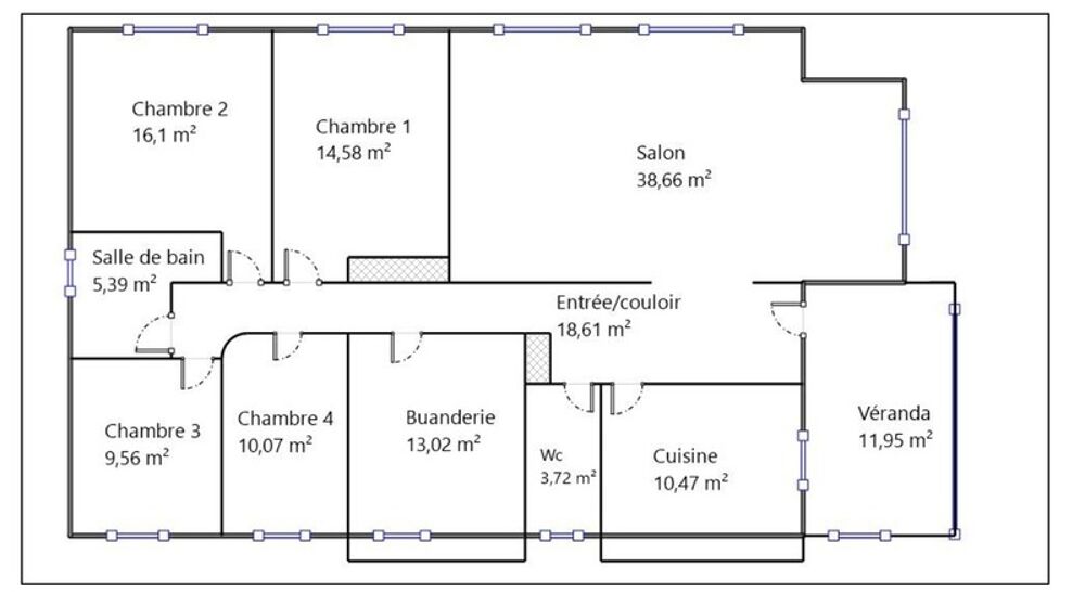 Vente Maison Maison 7p, 142m2, terrasse 35m2, piscine, terrain 740m2, garage, cave Les olives