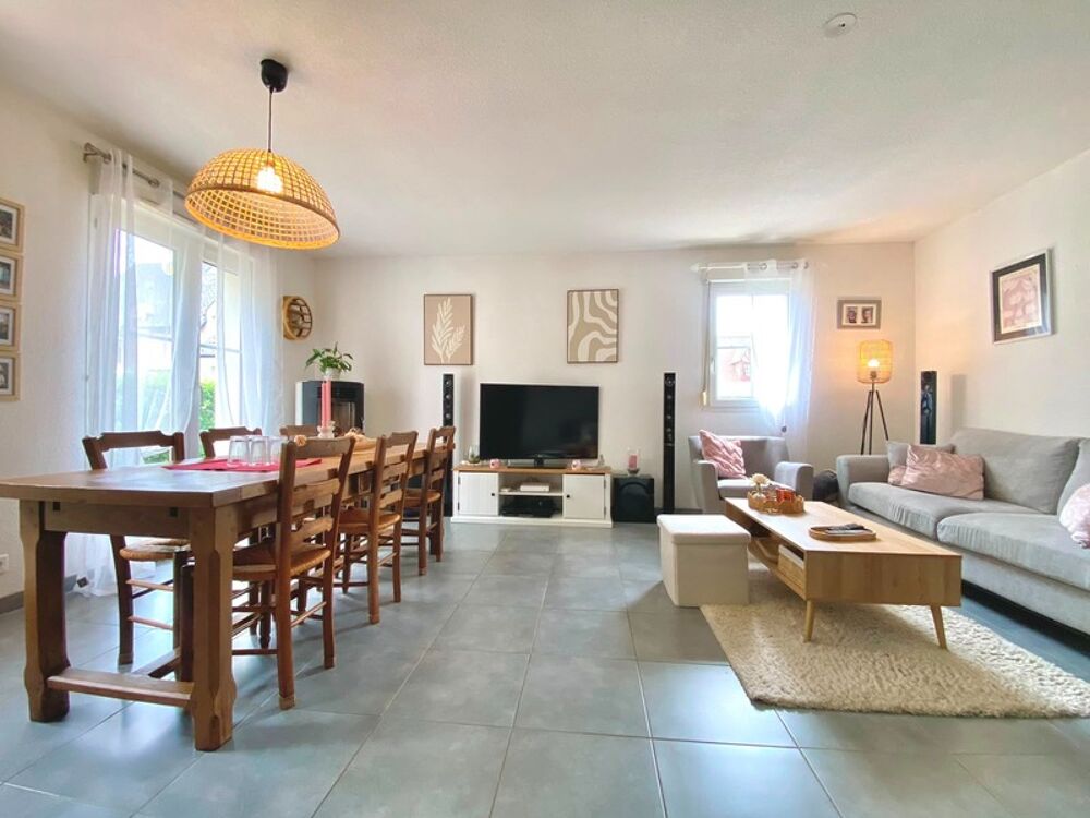 MAISON FAMILIALE  113 m²  4 CHAMBRES  JARDIN  GARAGE  GLOS (14100)
