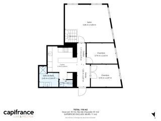  Appartement à vendre 4 pièces 94 m²
