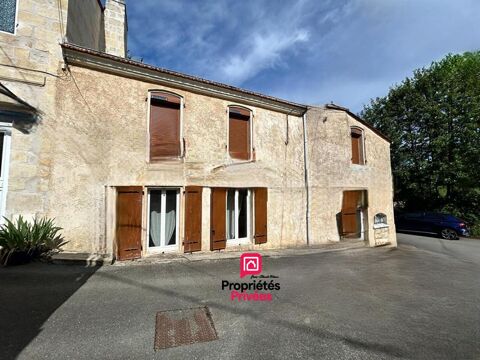   A Blaye plus précisément à Plassac : Maison  de village en pierre 149 m2 - Cuisine indépendante aménagée et équipée - Grand séjo Maison - 6 pièce(s) - 149 m²