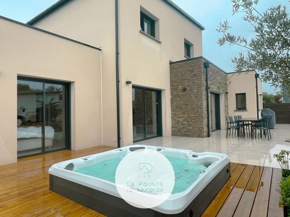 Vente Maison CONTEMPORAINE • LUMINEUSE • PLAIN-PIED • 4 CHAMBRES • SPA Saint alban