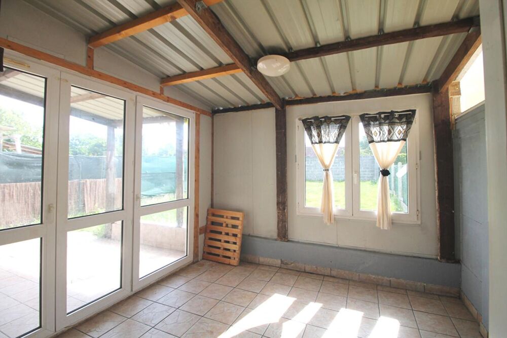 Maison Sallaumines - 80 m2 - 4 chambres - bureau - garage