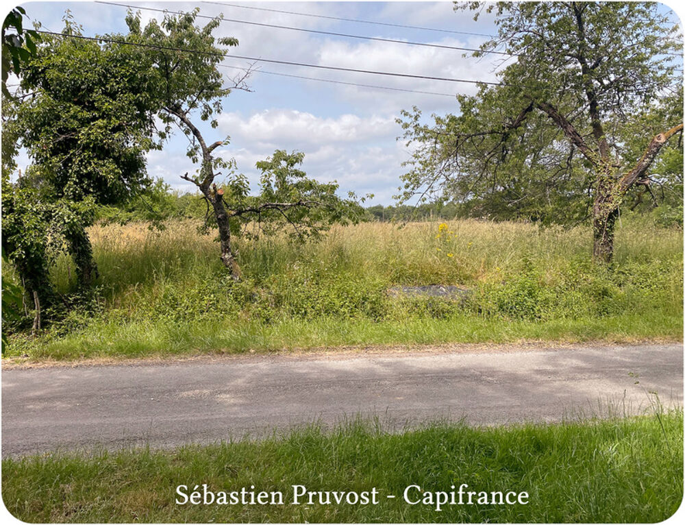 Vente Terrain Terrain à vendre  SAINT ROMAIN ET SAINT CLEMENT (24) - 2600m2 - Constructible Saint romain et saint clement