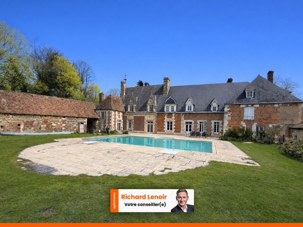 Magnifique Manoir XVIe de 500 m2 au coeur dun parc Lenôtre de 2 hectares