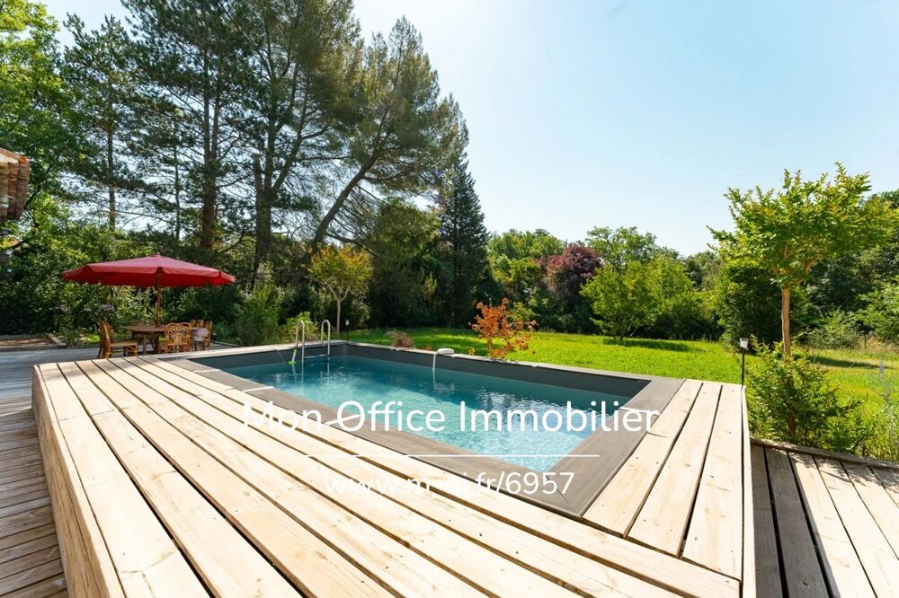 Vente Maison Référence : 6957-PEL - Puyricard – Villa de caractère au cœur d'un parc arboré de 5 829 m² avec piscine Aix en provence