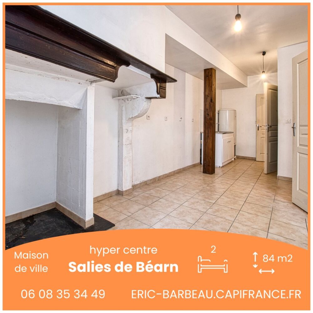 Maison de ville - 2 chambres - 84m2 - SALIES de BEARN