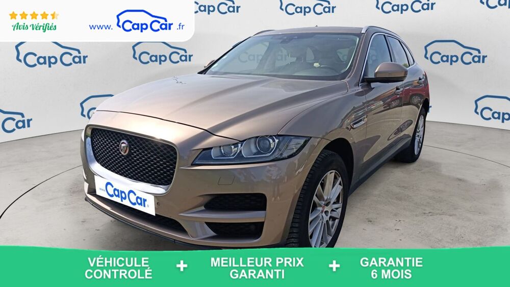 F-PACE 3.0 d 300 AWD BVA8 Portfolio - Automatique 2016 occasion 49000 Angers