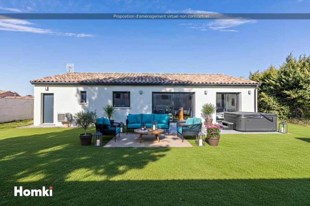 Vente Maison Maison/Villa T4 de 100 m² à Saint-Bauzille-de-la-Sylve 34230 Saint bauzille de la sylve