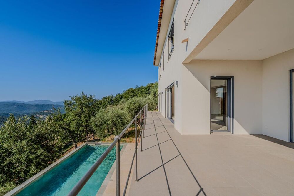 Villa neuve contemporaine vue panoramique Proche Cabris
