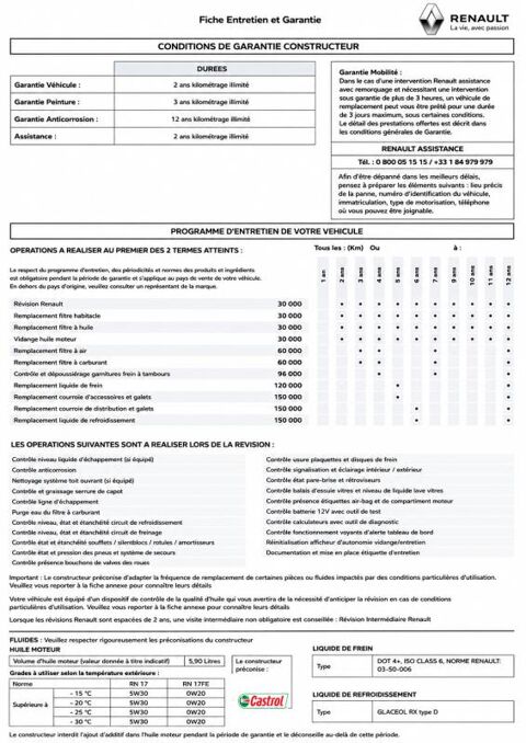 Kangoo Express 1&deg; Main / 1.5L B DCI 95cv Pack EXTRA R-LINK GRAND VOMUME L2 2020 occasion 60430 Abbecourt