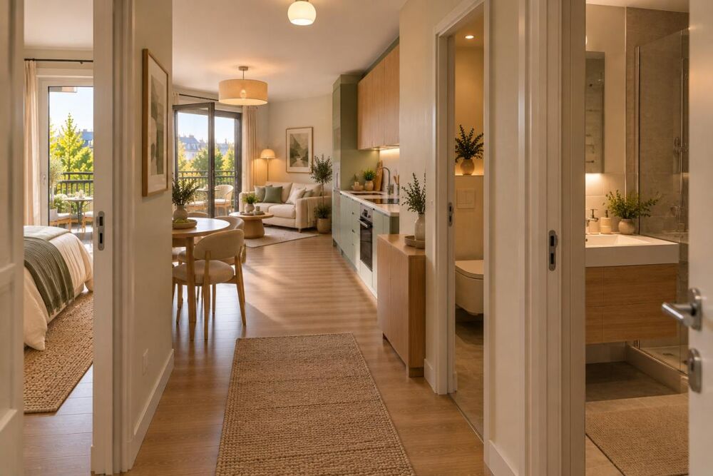 Vente Appartement Beau T2 au 4e étage avec balcon Le plessis robinson